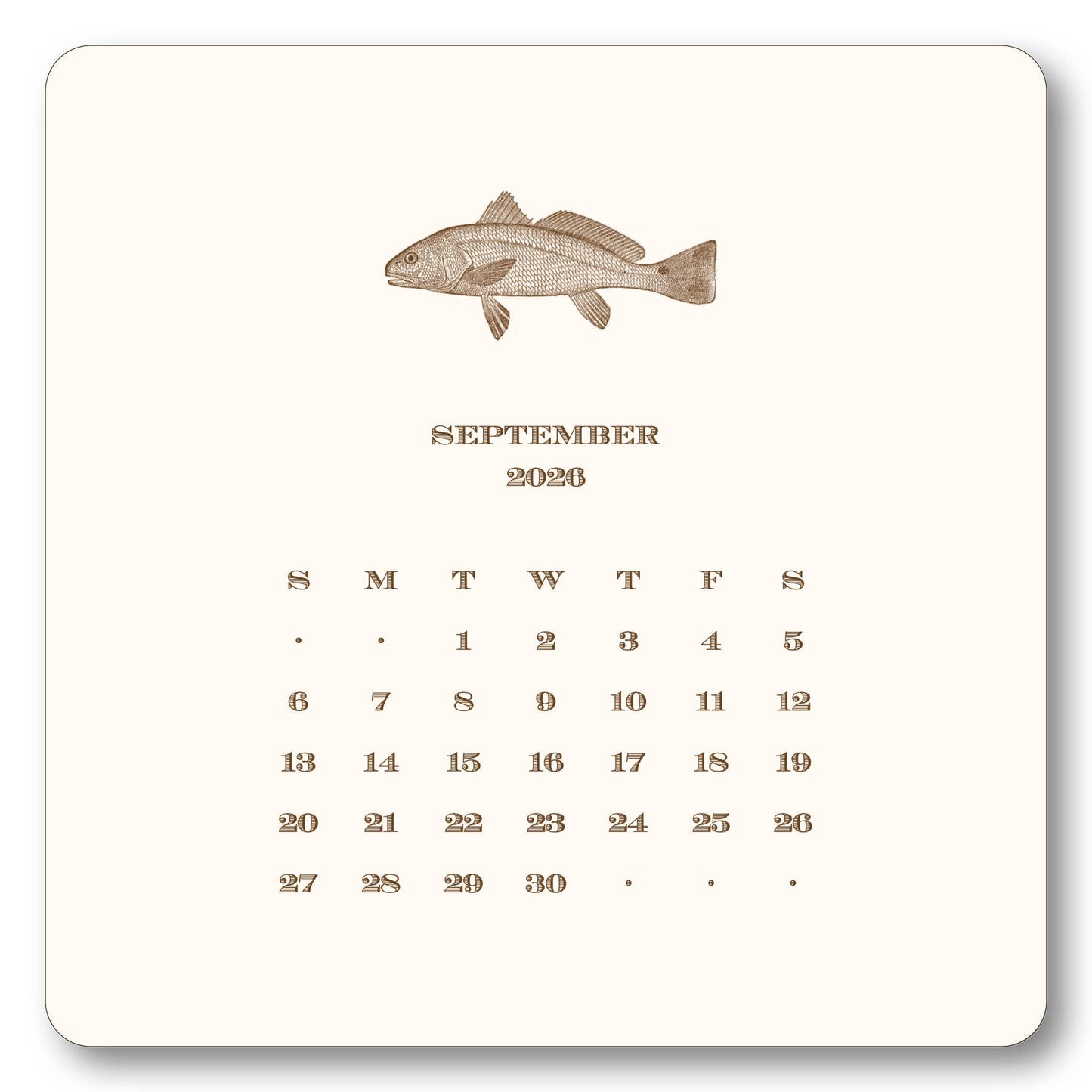 2026 Hunt Calendar with Easel: Complete Set