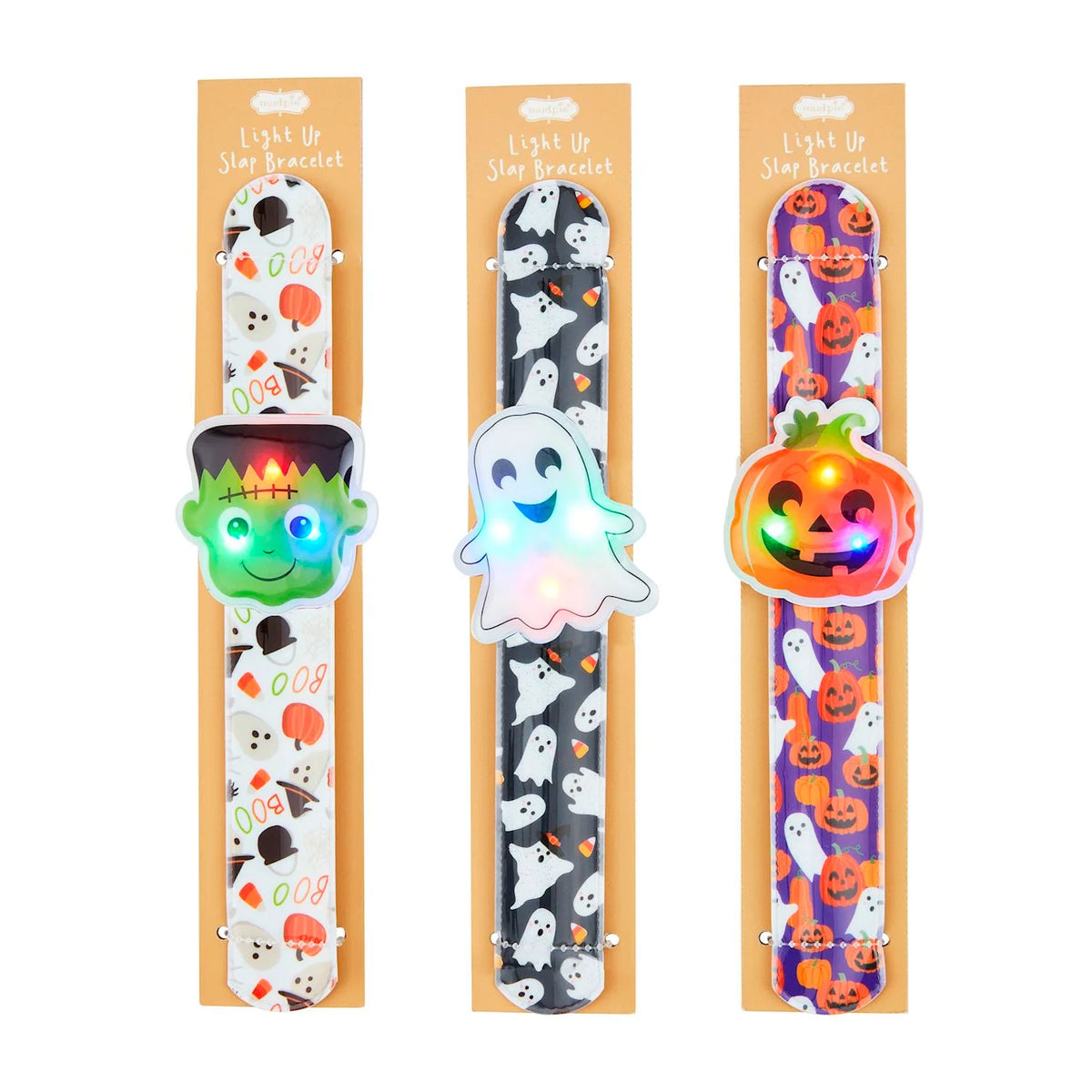 Halloween Light Up Slap Bands