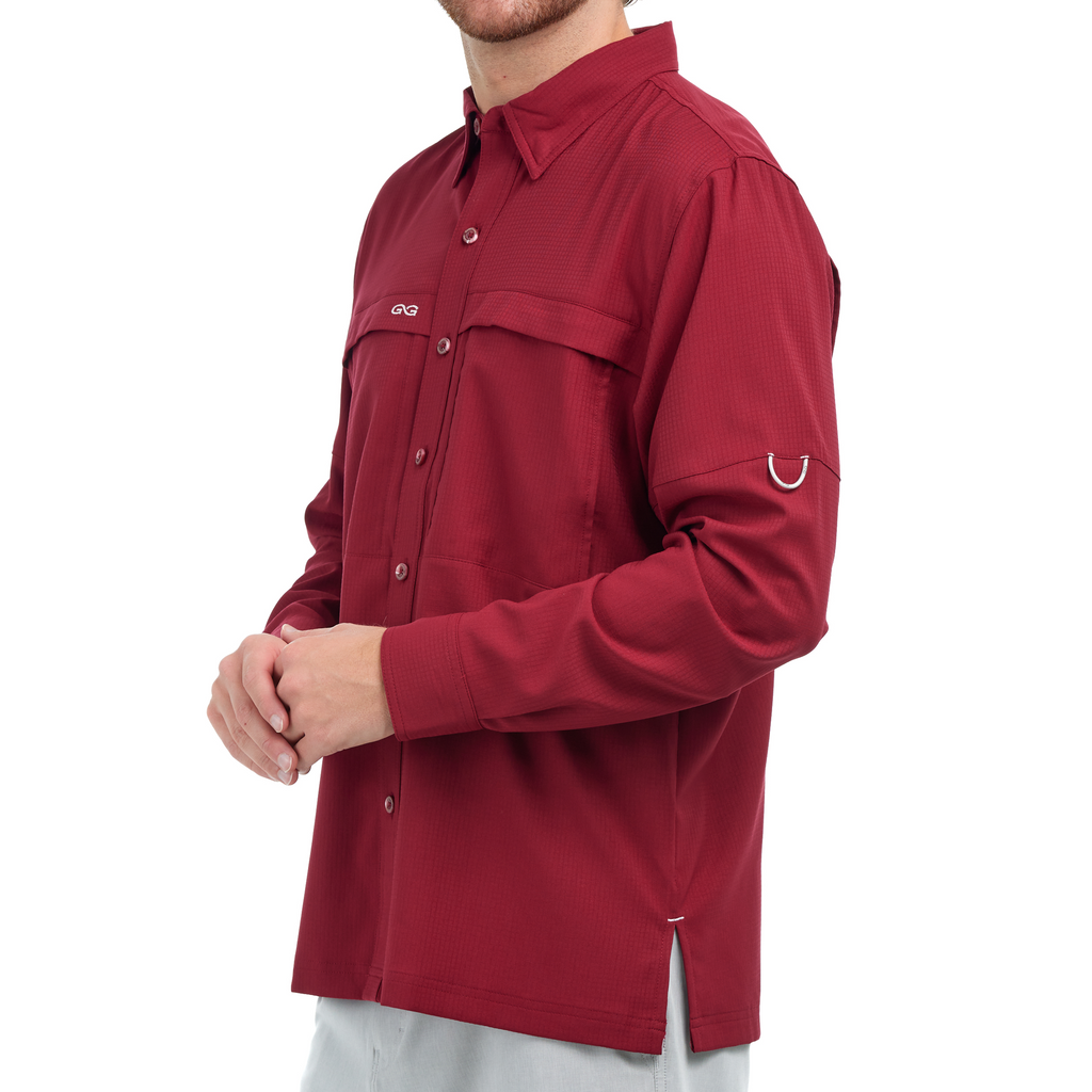 Scout in Oxblood Long Sleeve | GameGuard