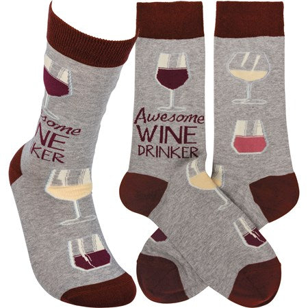 Awesome Wine Drinker | Primitives by Kathy