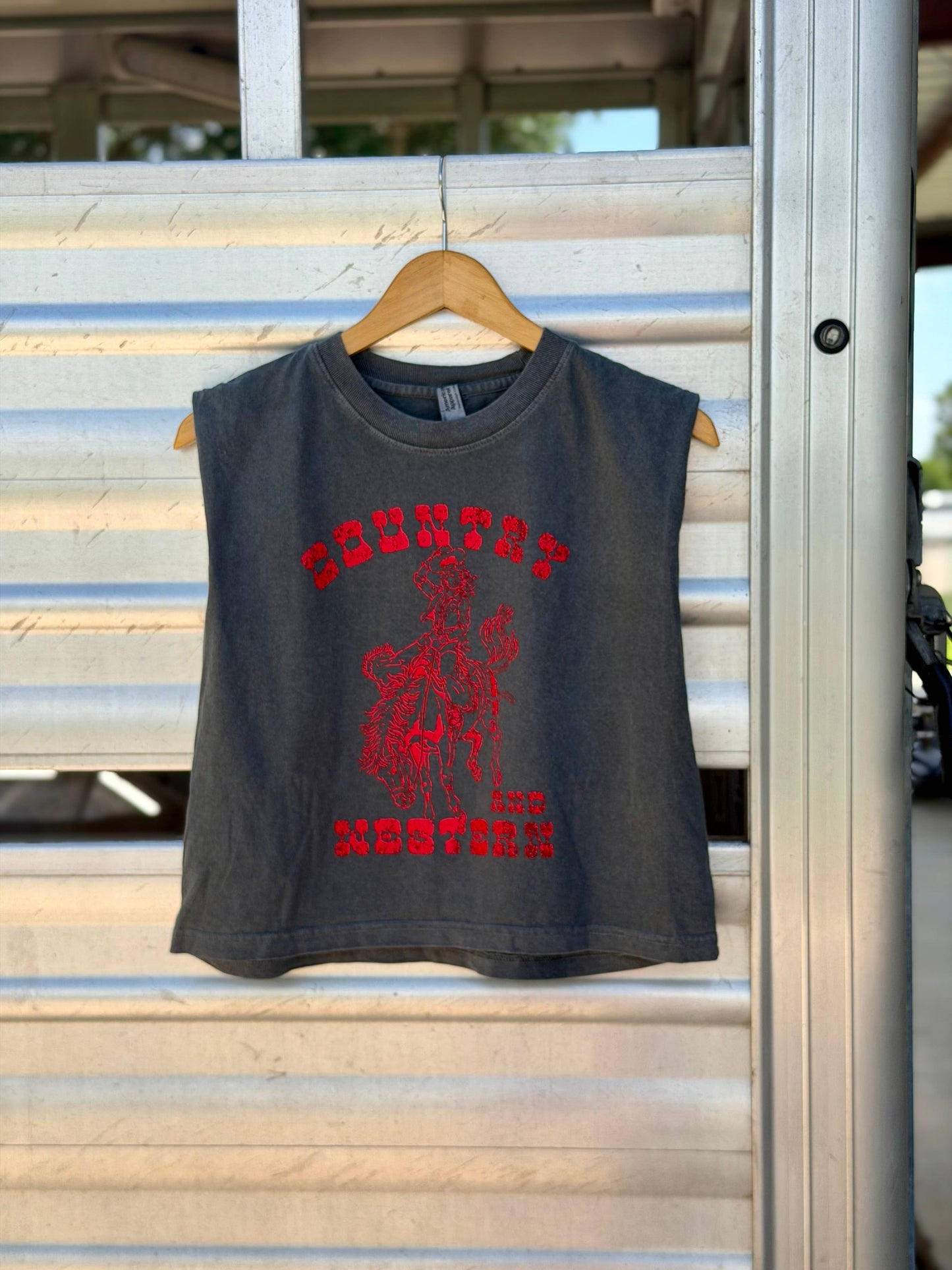 Country & Western Boxy Tank