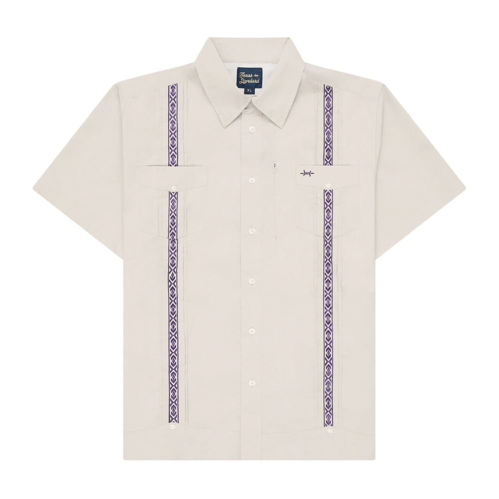 GUAYABERA LIBRE -PRICKLY PEAR| Texas Standard