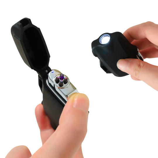 Quad Core Arc Spark Lighter & Flashlight | Mad Man