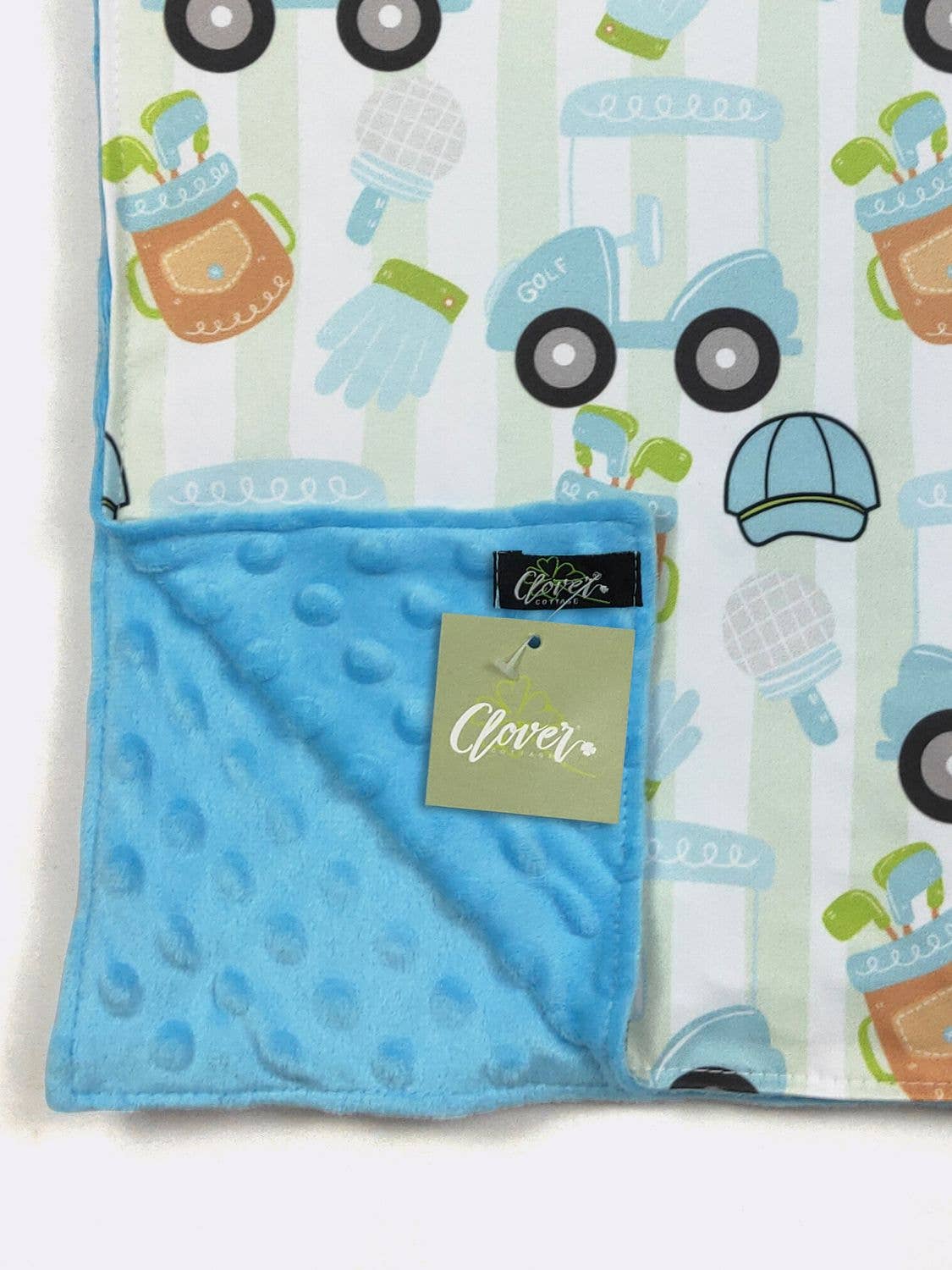 Golf Stripe Blanket | Clover Cottage