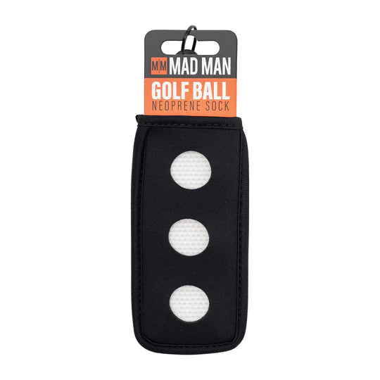 Golf Ball Neoprene Sock | Mad Man