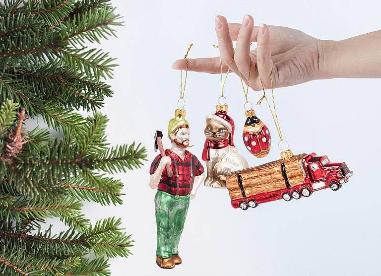 Lumberjack Ornament