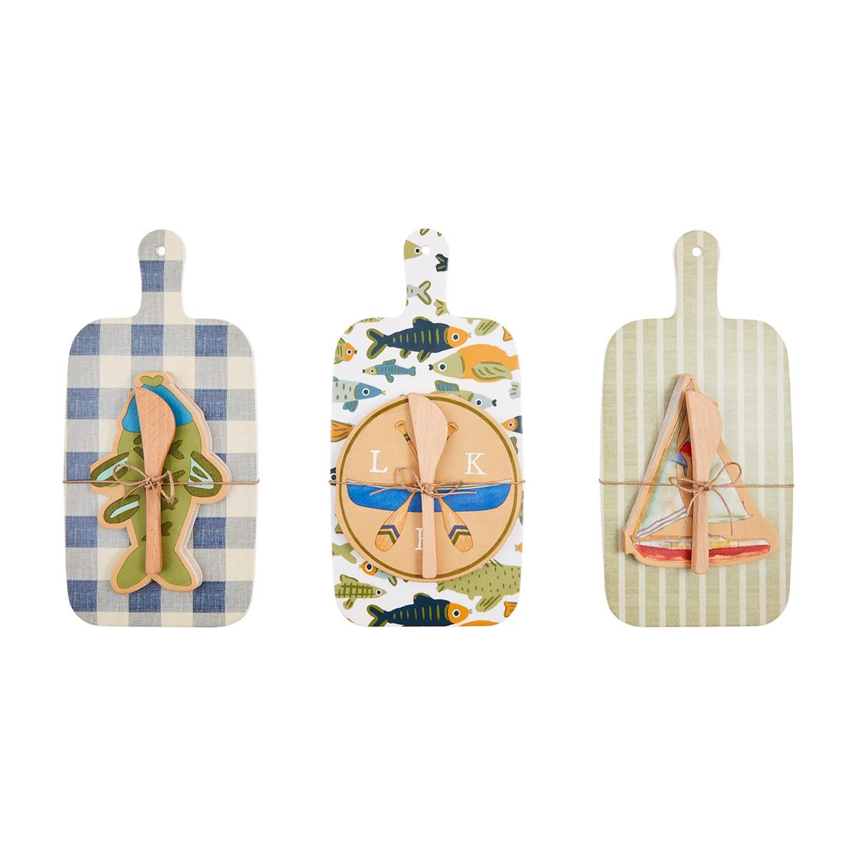 Lake Outdoor Board & Napkin Sets| Mud Pie