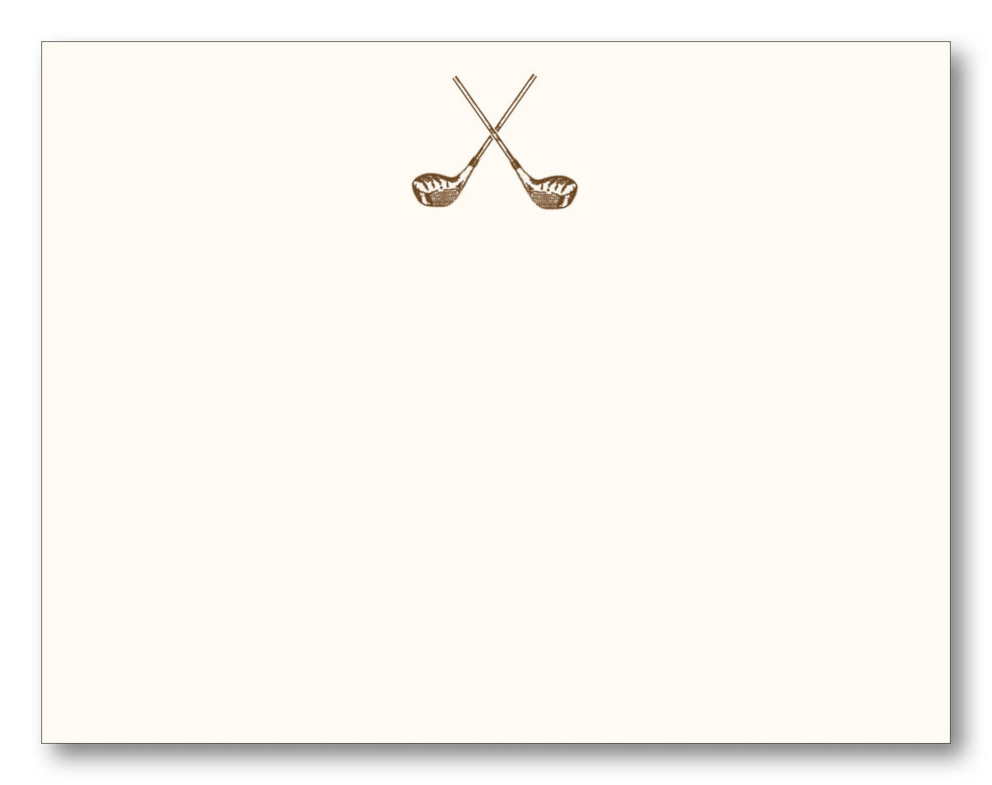 Golf Clubs Note Set