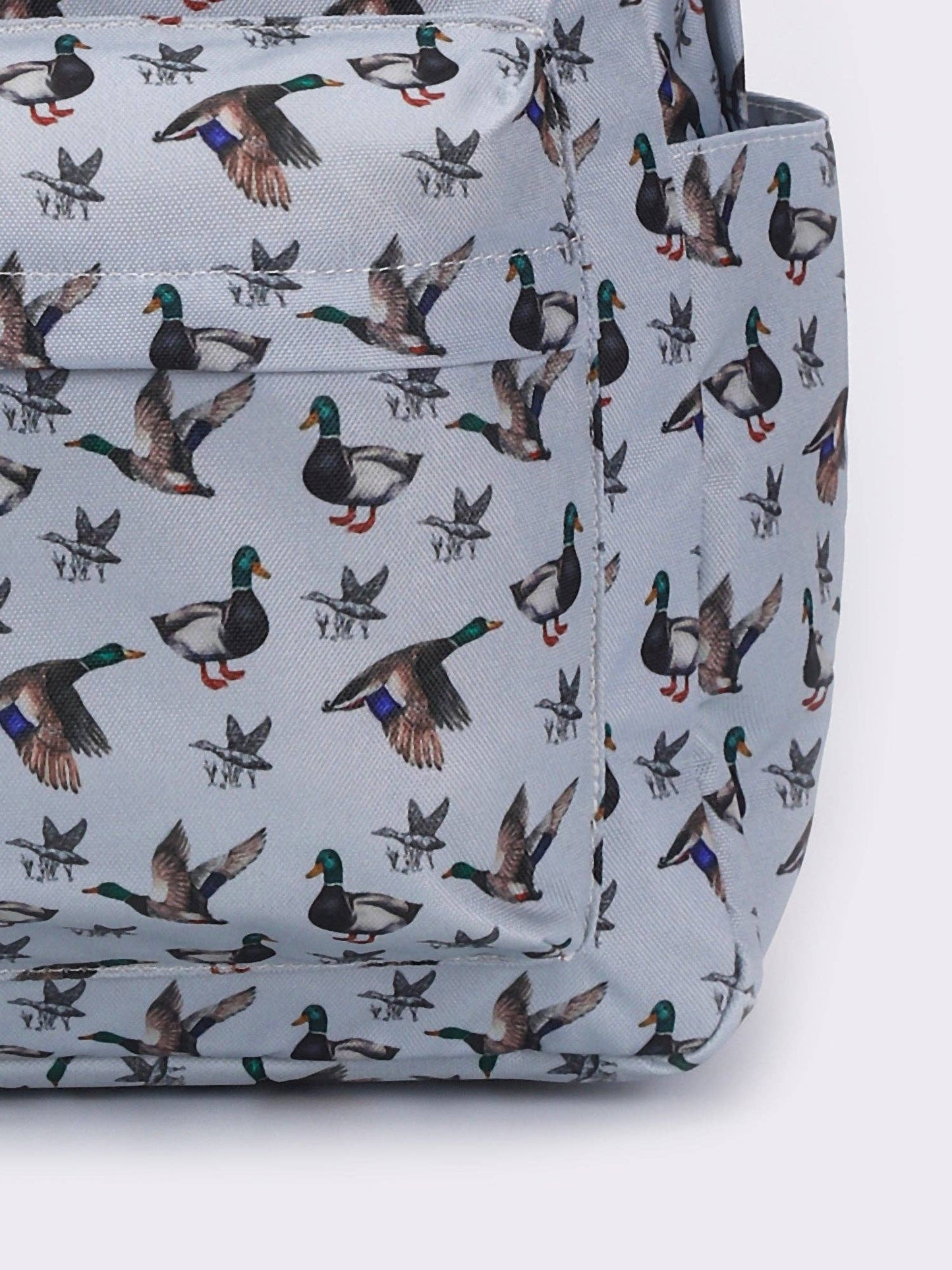 Boys Duck Printed Canvas Backpack | SK