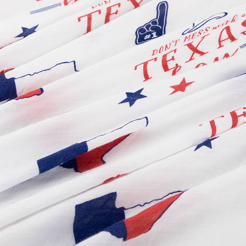 Texas Boy Swaddle Blanket | Little Hometown