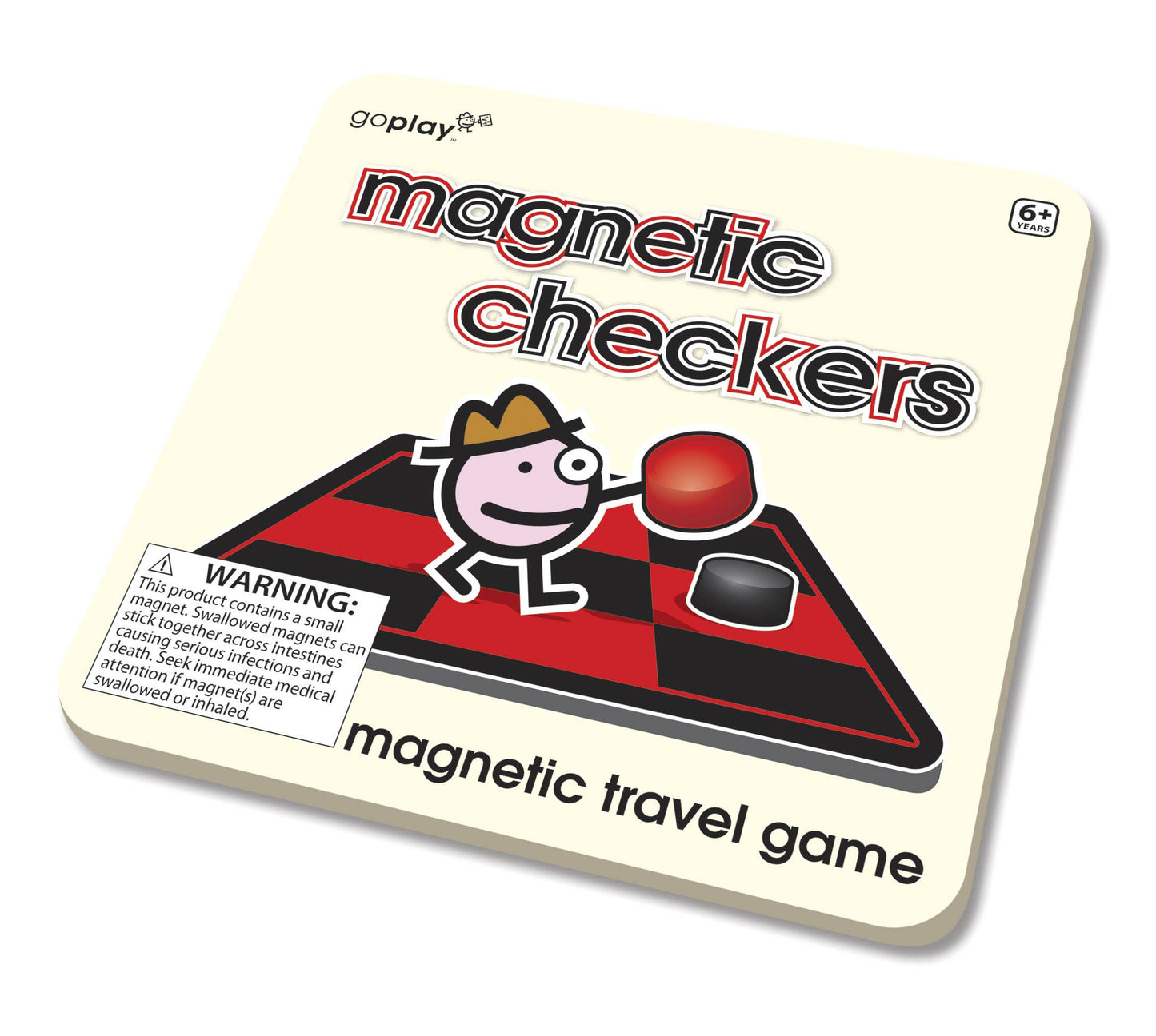 Toysmith Magnetic Checkers, Travel Game