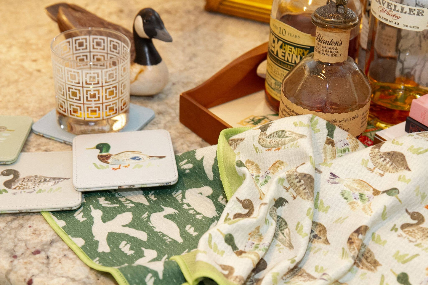 Double Sided Duck, Duck Tea Towel