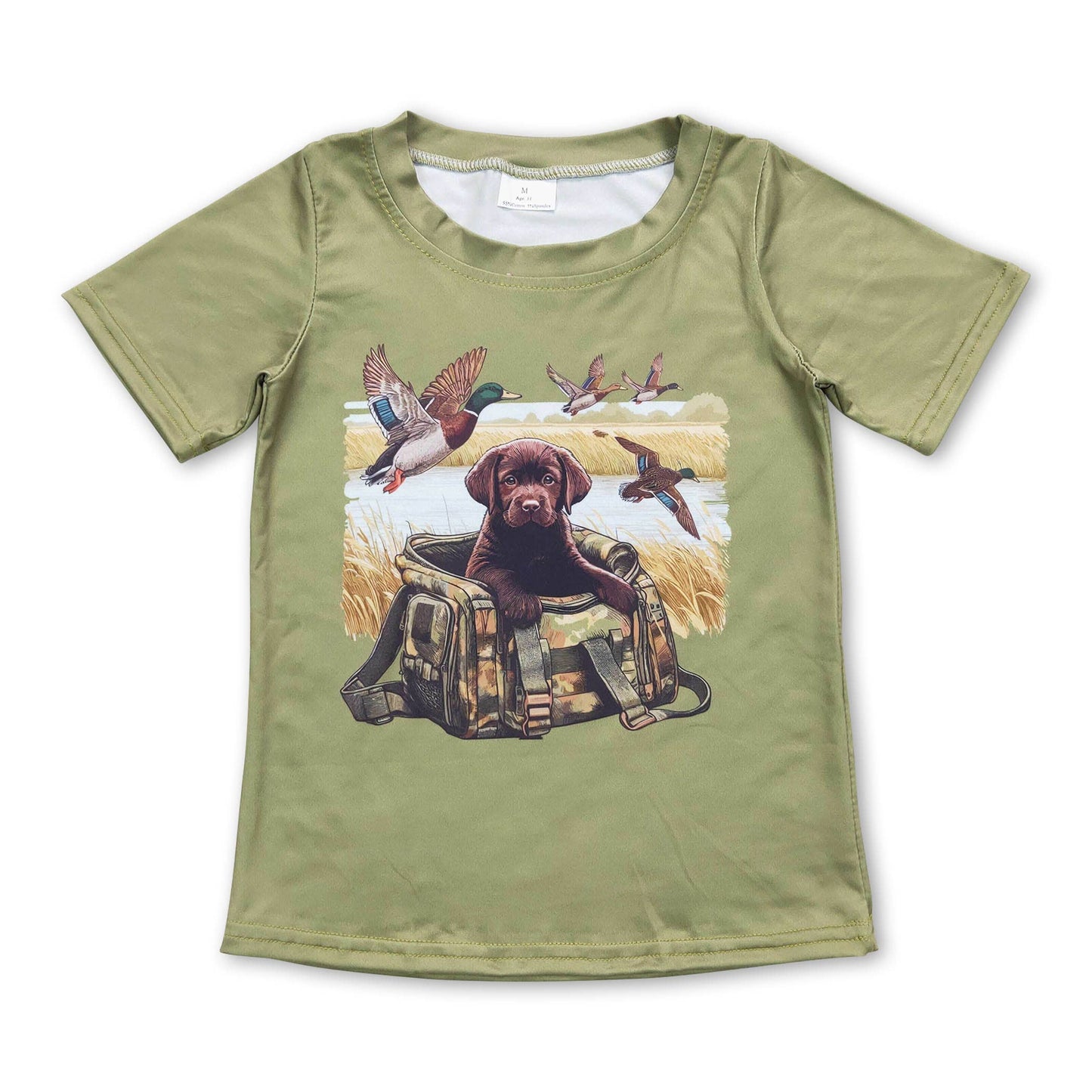 Youth SS T-Shirt Dog & Duck Summer