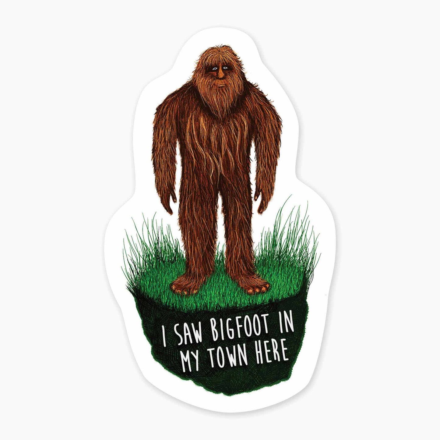 Saw Bigfoot - 3"| Stickers