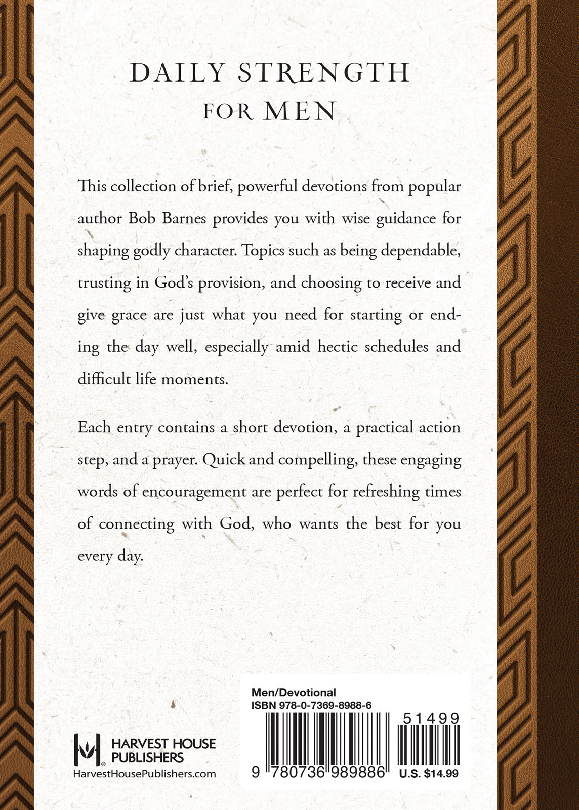 Five Minute Devotions For Men | Harvest House
