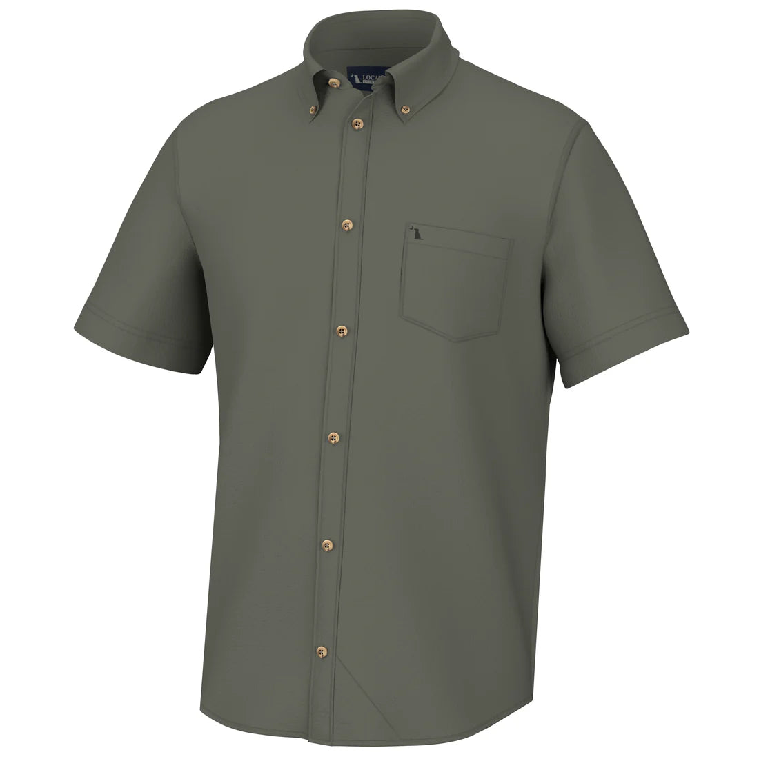 Low Country Button Down in Olive| Local Boy Outfitters
