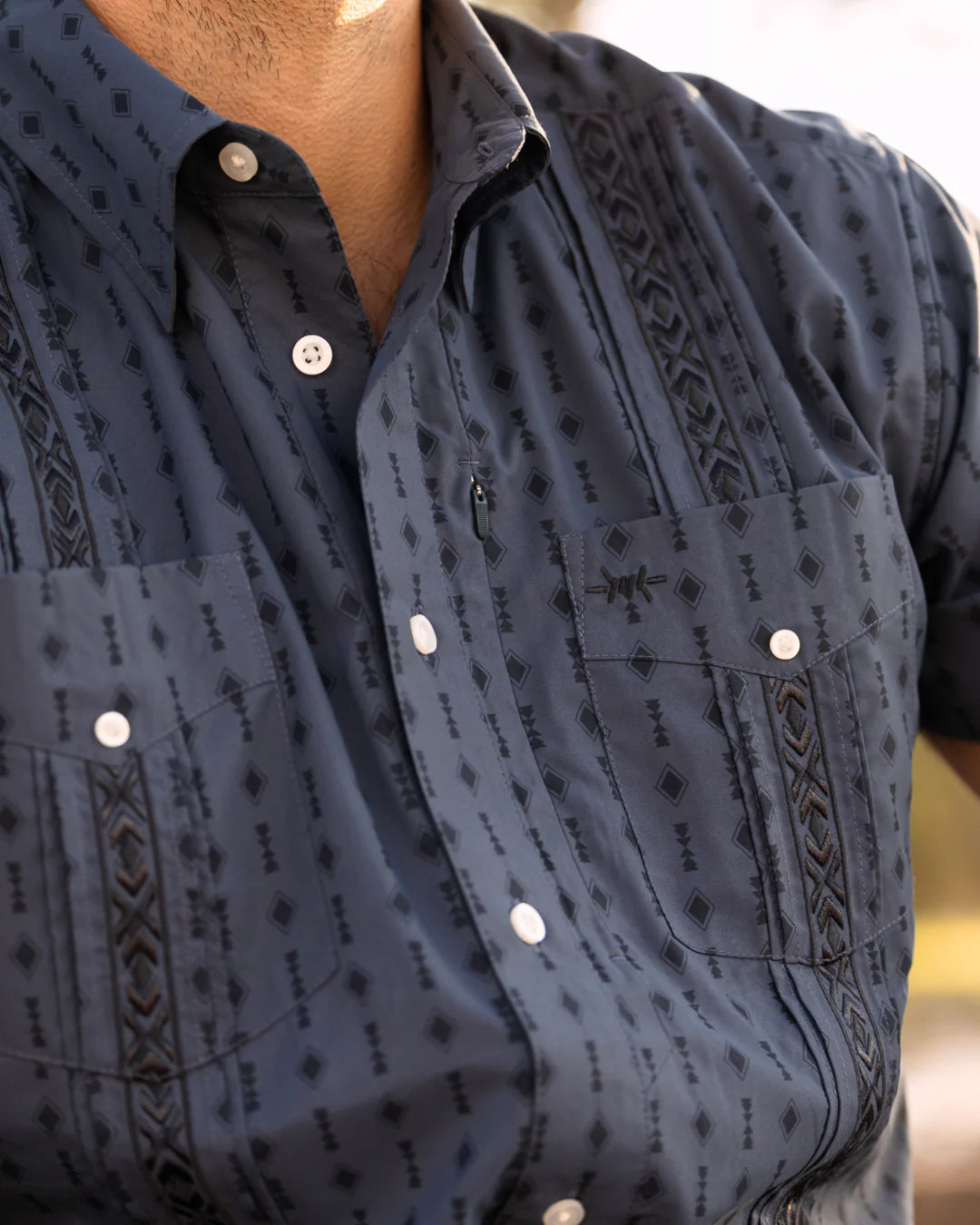 Guayabera Libre - Oscura Navy