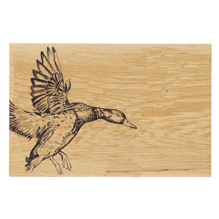 Flying Duck Oak Serving Board | Selbrae
