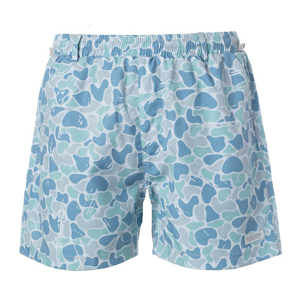 Youth Saltwater Camo Shorts | Fieldstone