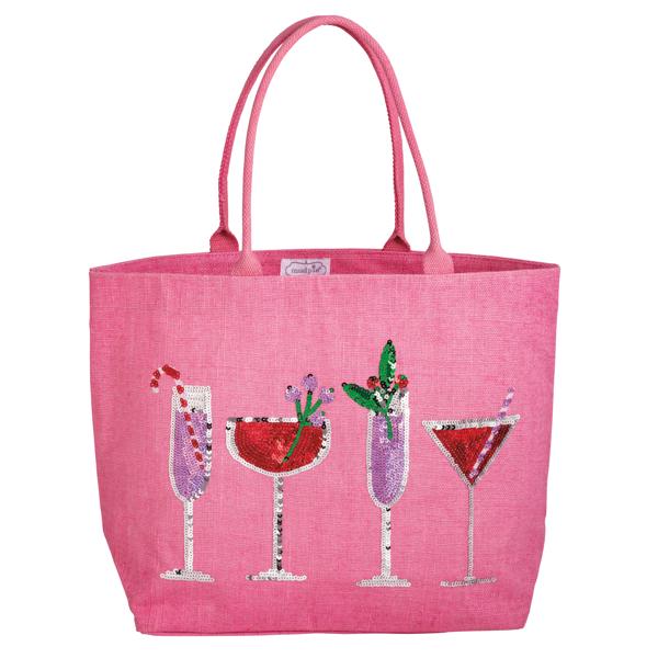 Holiday Cocktail Tote | Mudpie