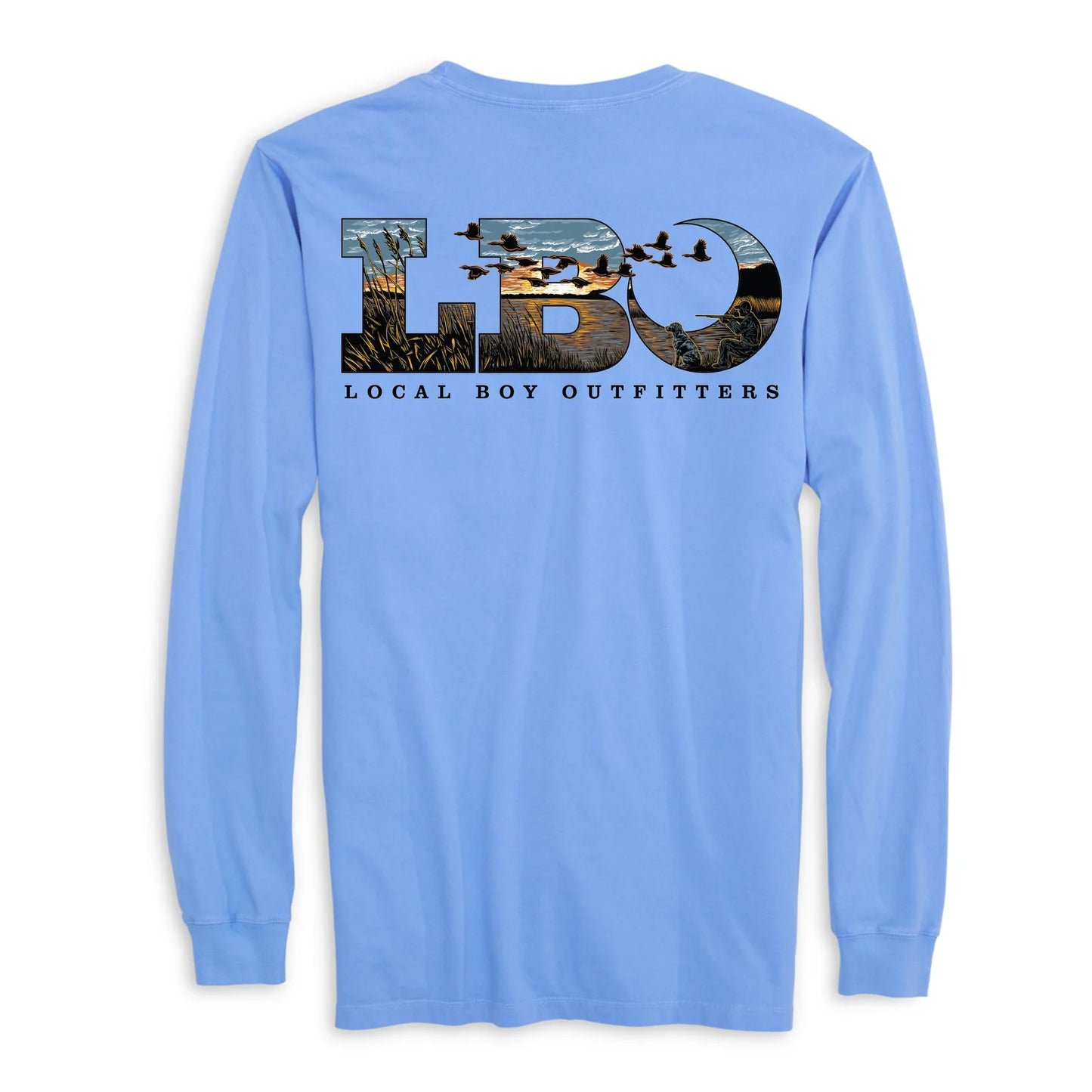 LBO Marsh Scene LS Tee | Local Boy Outfitters