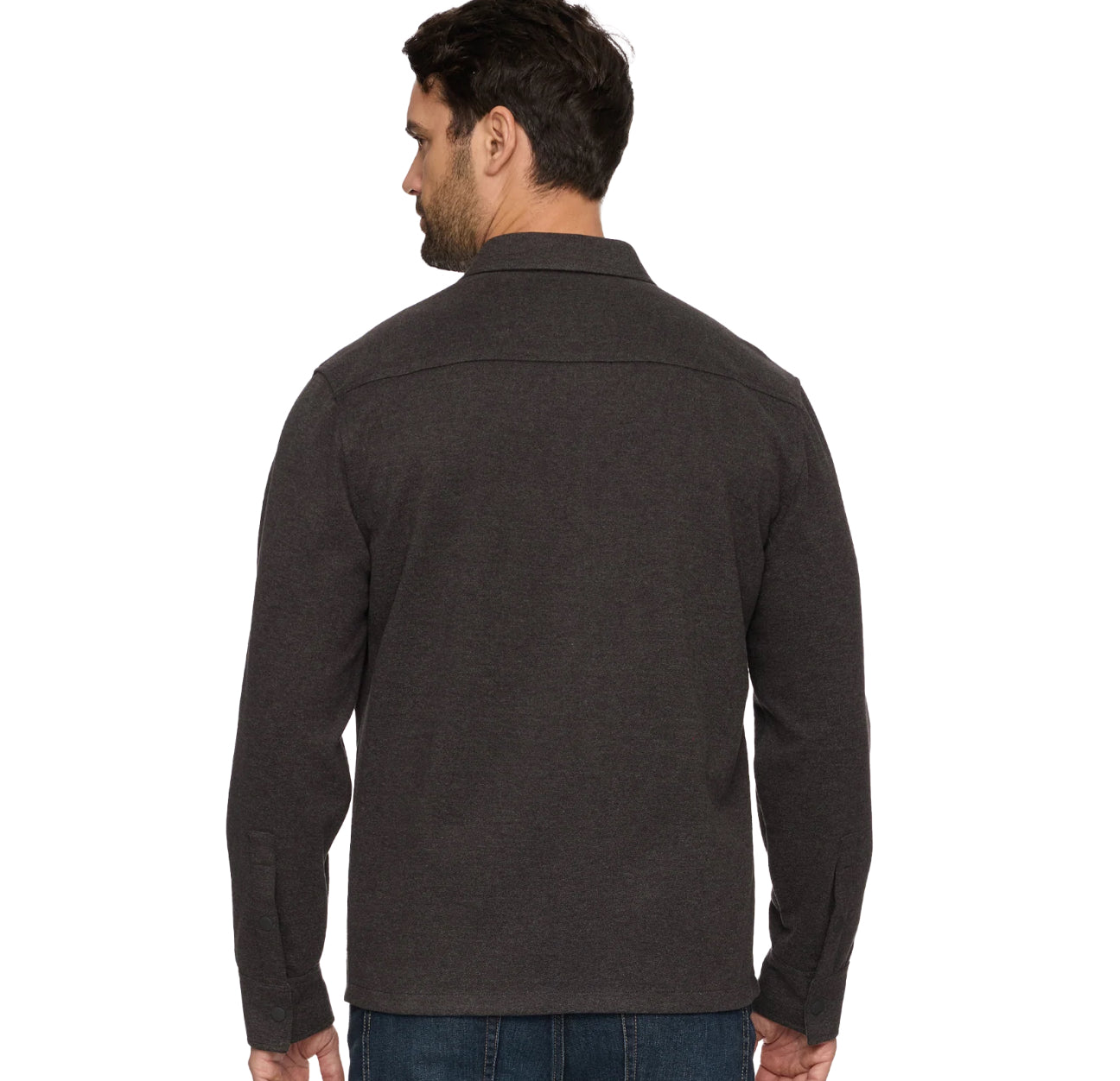 Hamlin Stretch Twill Shirt Jacket | Flag & Anthem