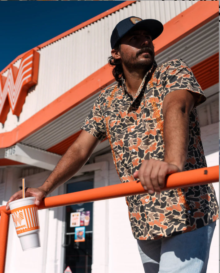 GUAYABERA LIBRE - WHATABURGER CAMO | Texas Standard