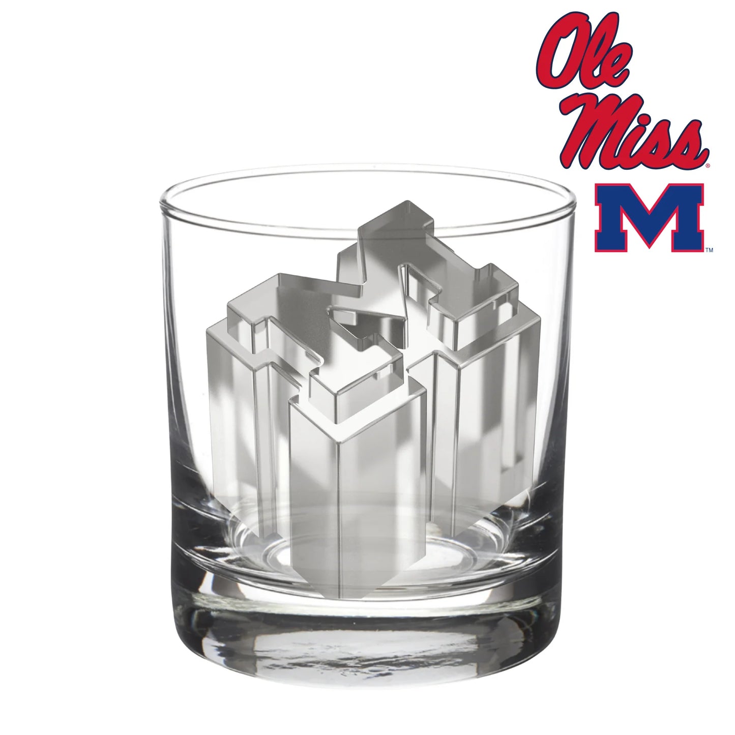 Large Ole Miss Ice Molds | Team Ice Store