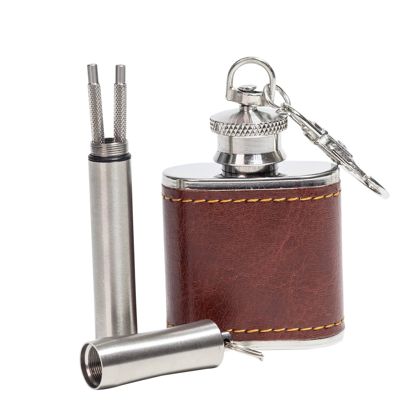 Keychain Flask and Toothpick Set | MM