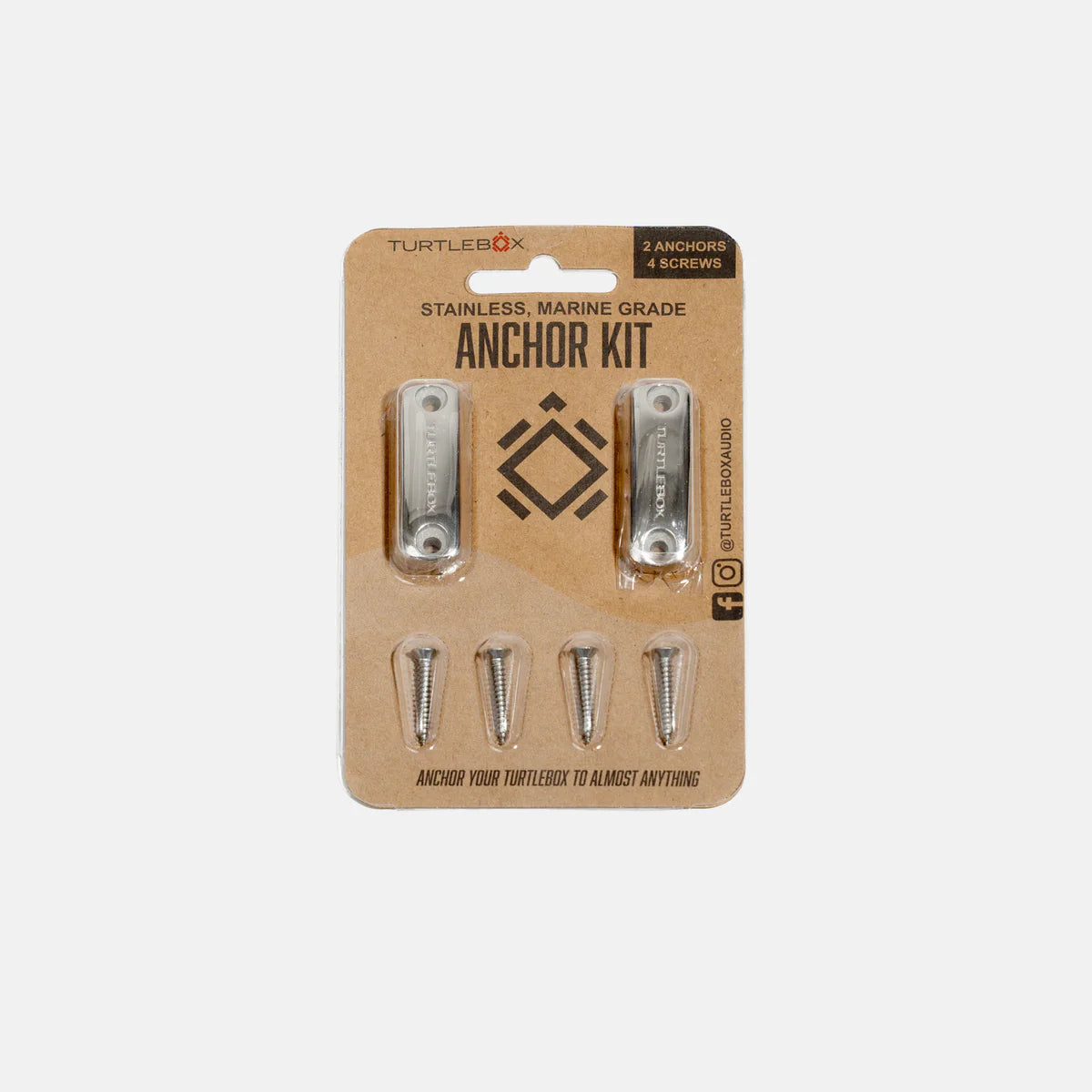 Anchor Kit Stainless | TurtleBox
