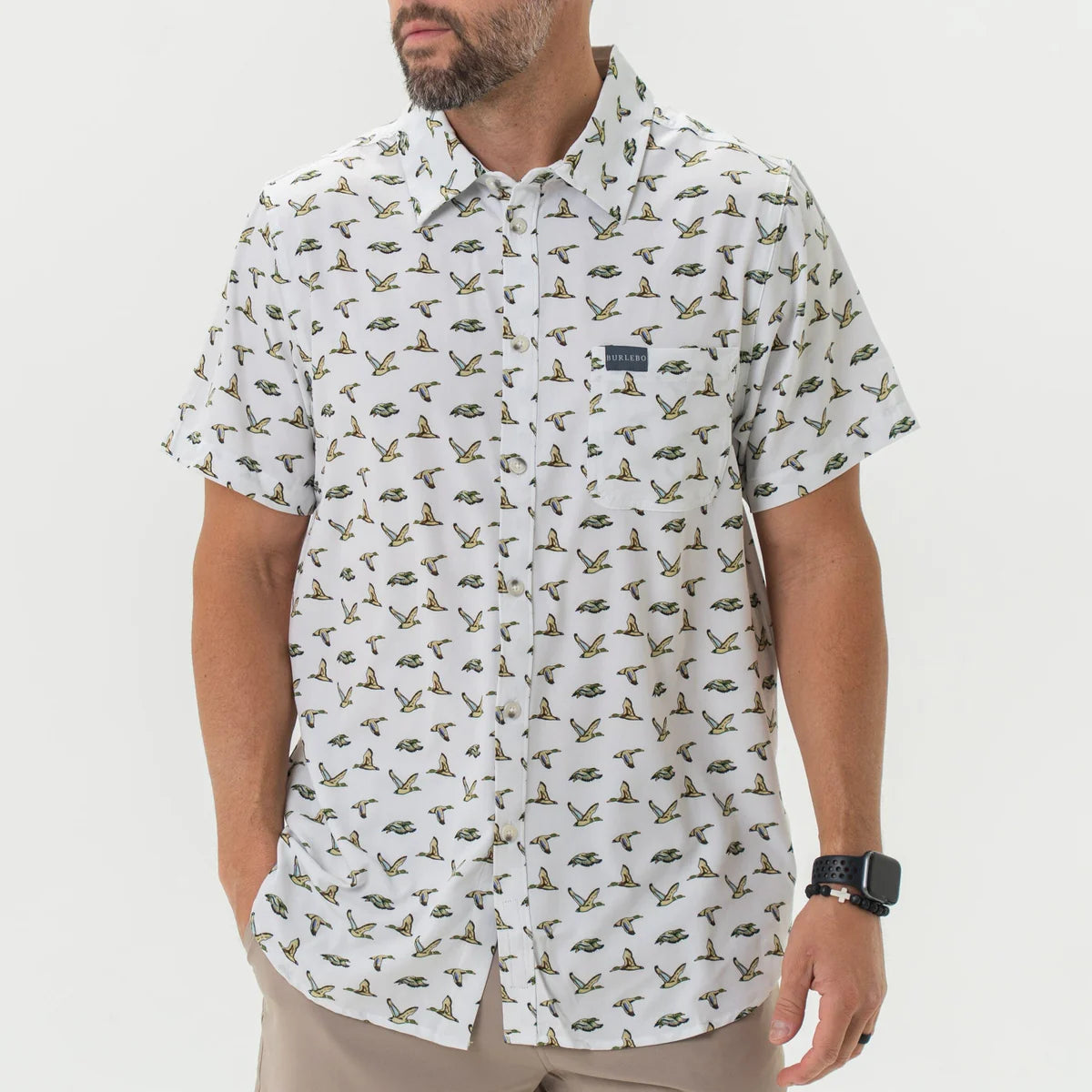 Performance Button Up | Burlebo