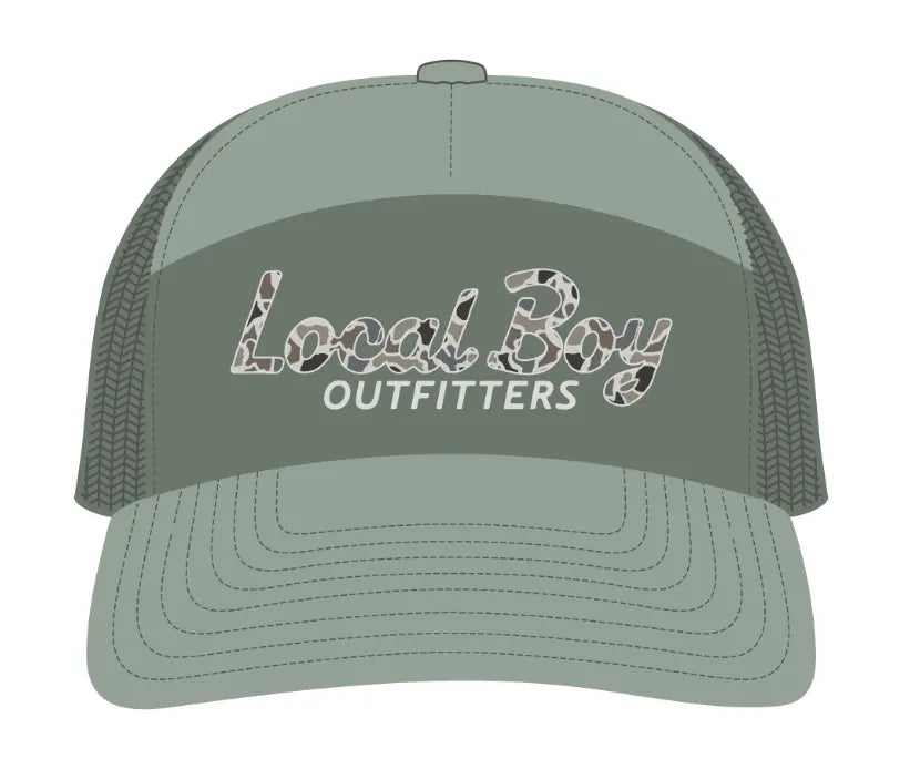 Localflage Mark Script 7 Panel Hat