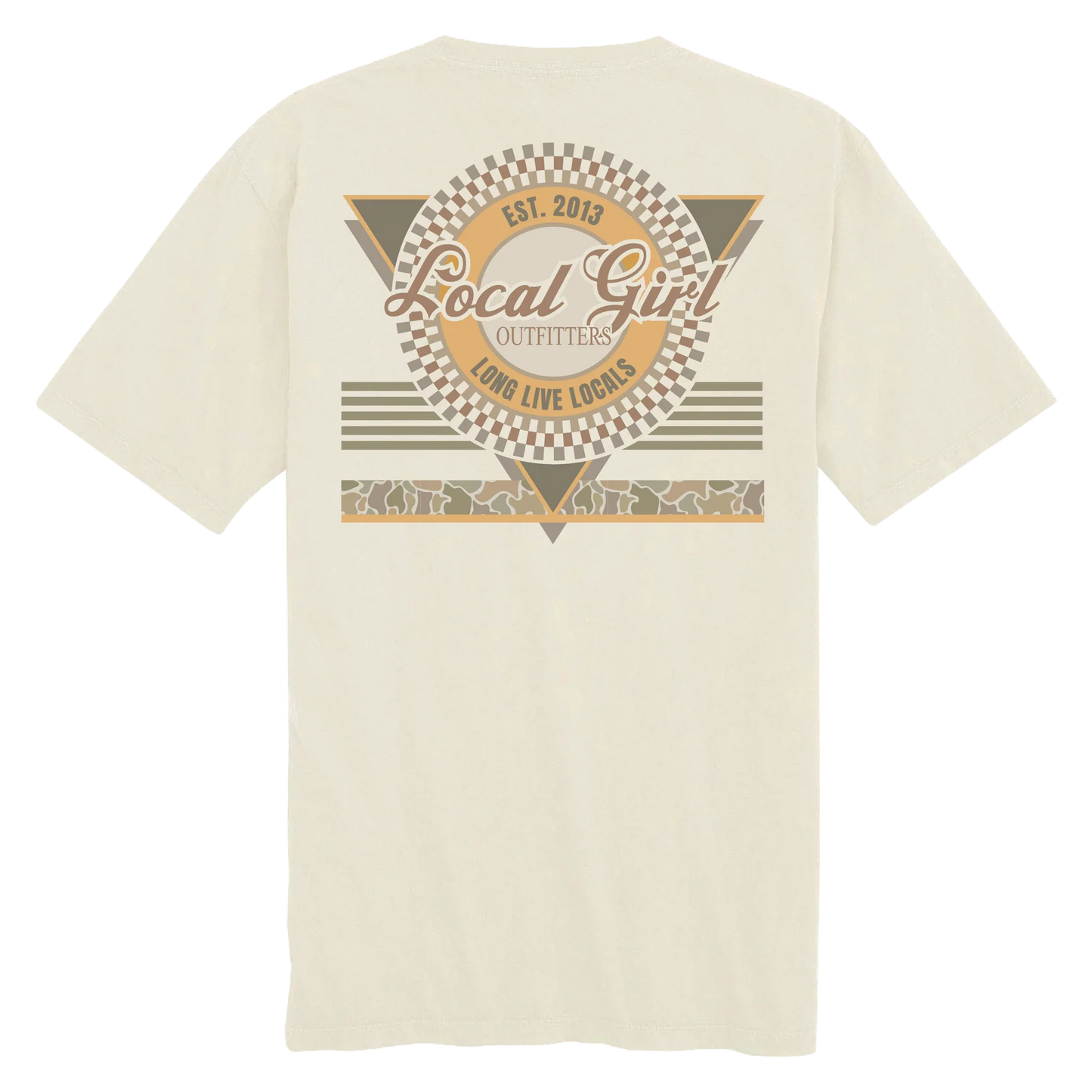 Women’s Retro Triangle FC Desert SS Tee