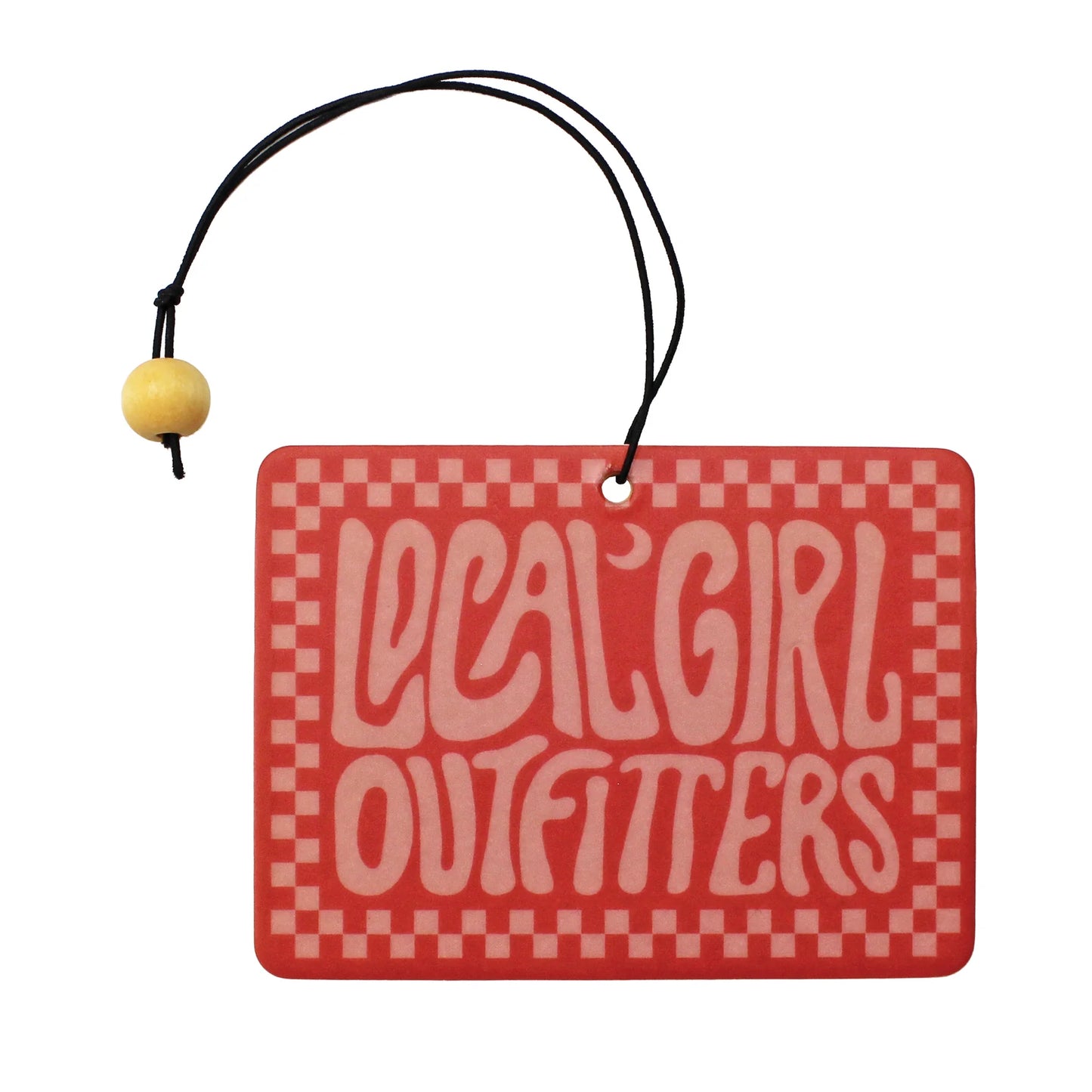 LG Checkered Charm Air Freshner