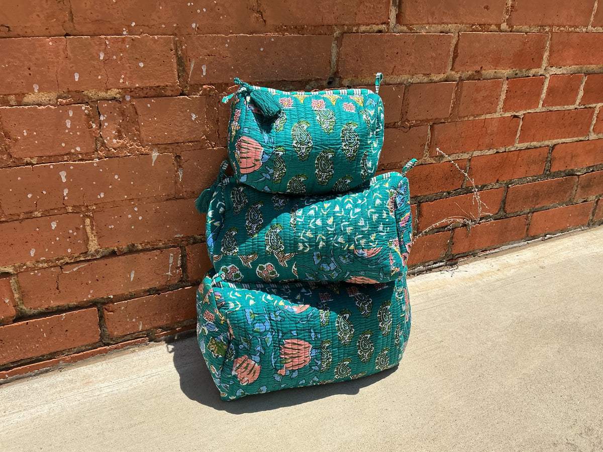 Quilted Cosmetic Bags