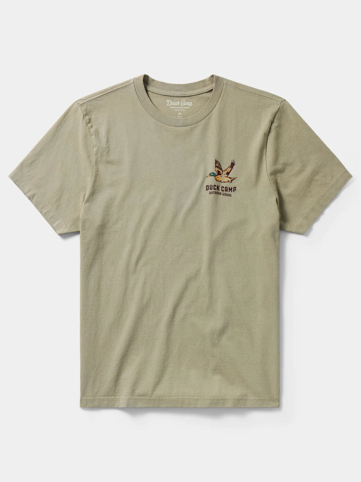 Brass Shot T-Shirt in Vintage Khaki