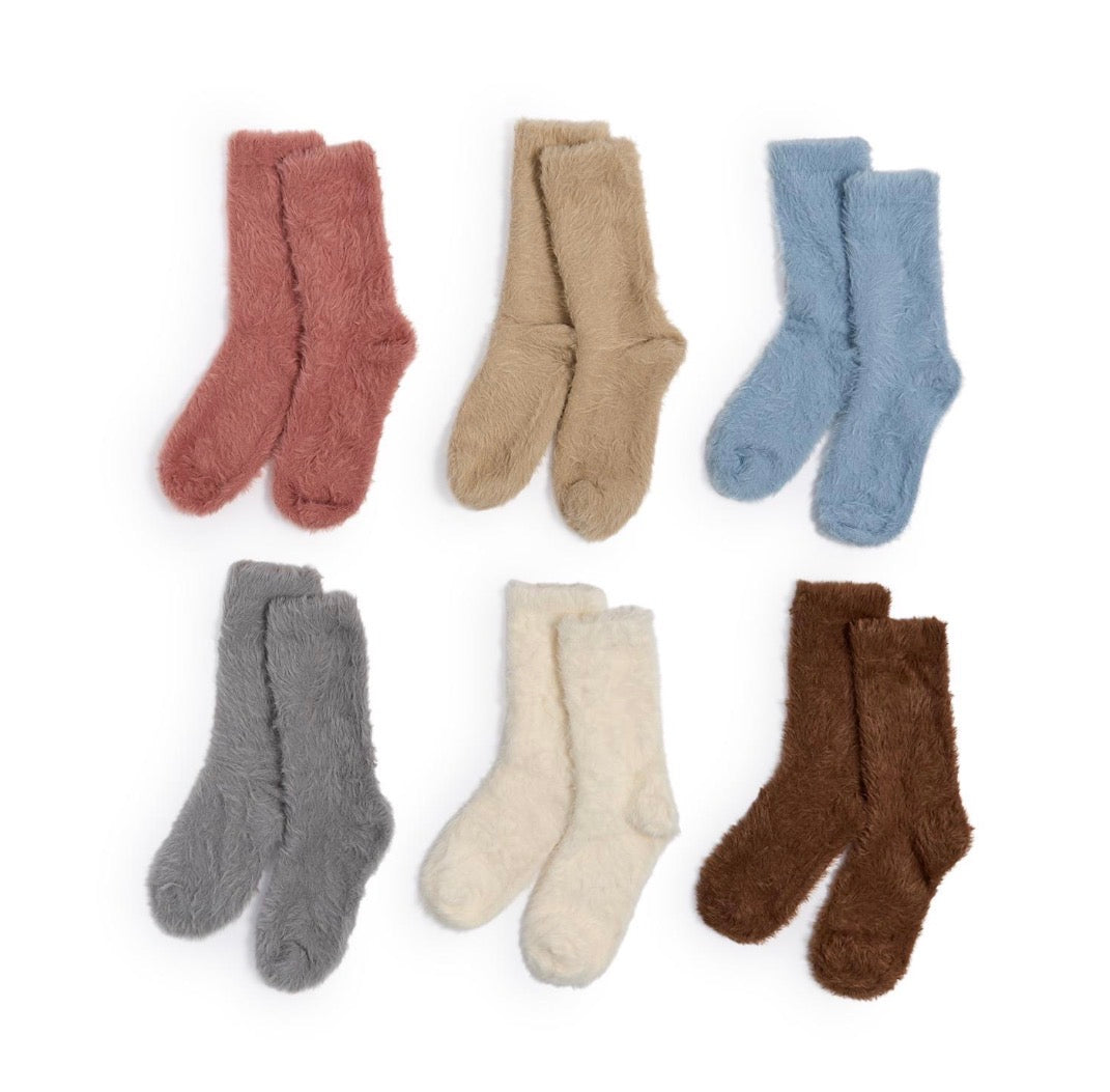 Snuggly Crew Socks