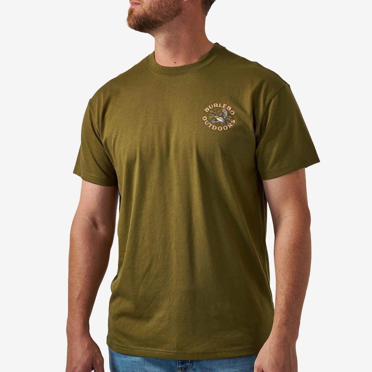 Short Sleeve Tee - Wood Duck - Hunter Green