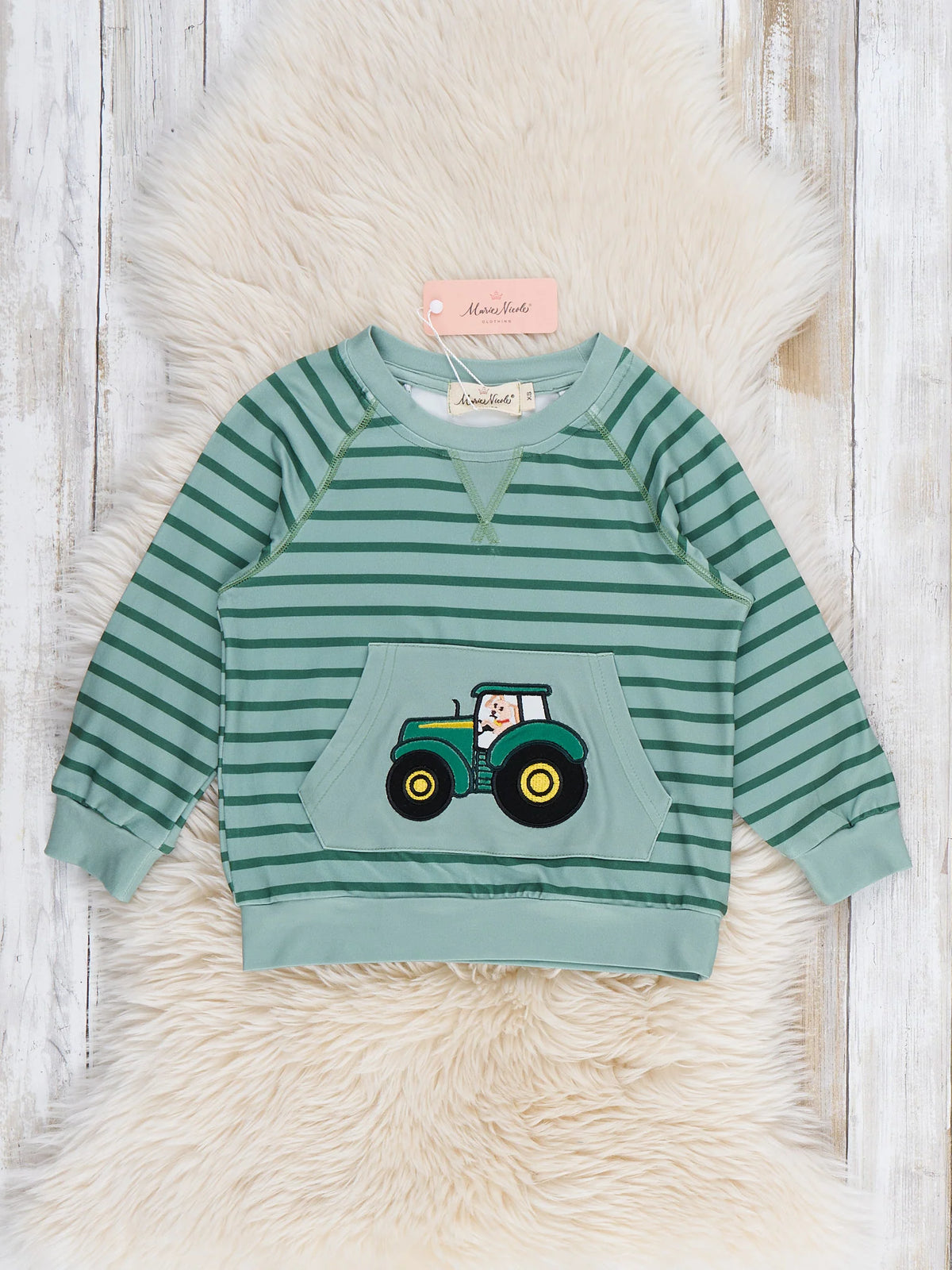 Field Tractor Pocket Stripe Top