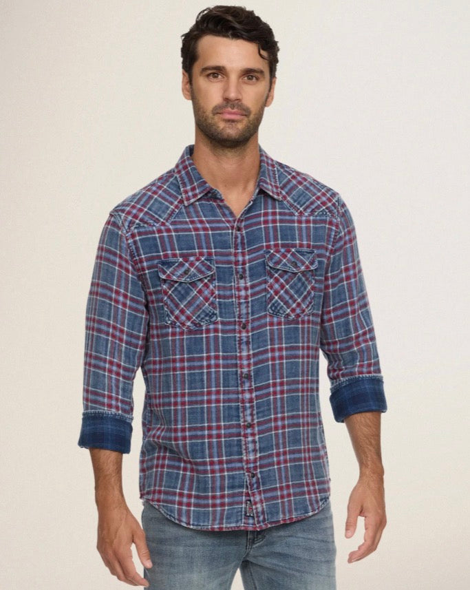 DESERT SON MARBURY DOUBLE LAYER WESTERN SHIRT