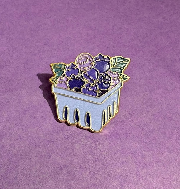 Blueberry Basket Pin | Timber & Tweed Outfitters