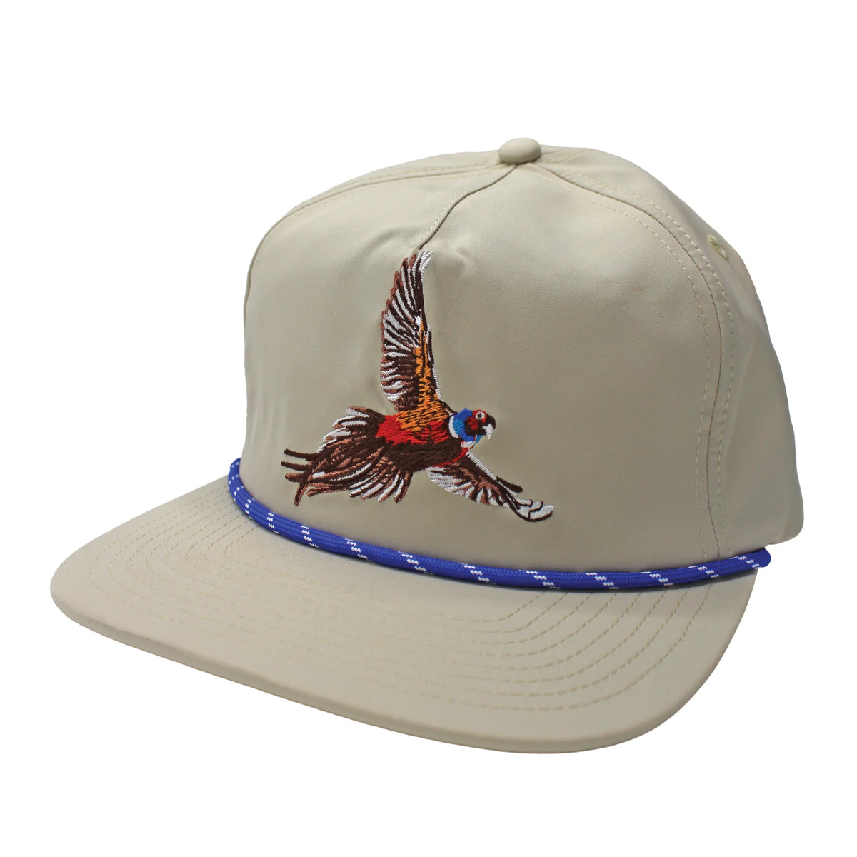 Bright Pheasant Low-Profile Rope Hat