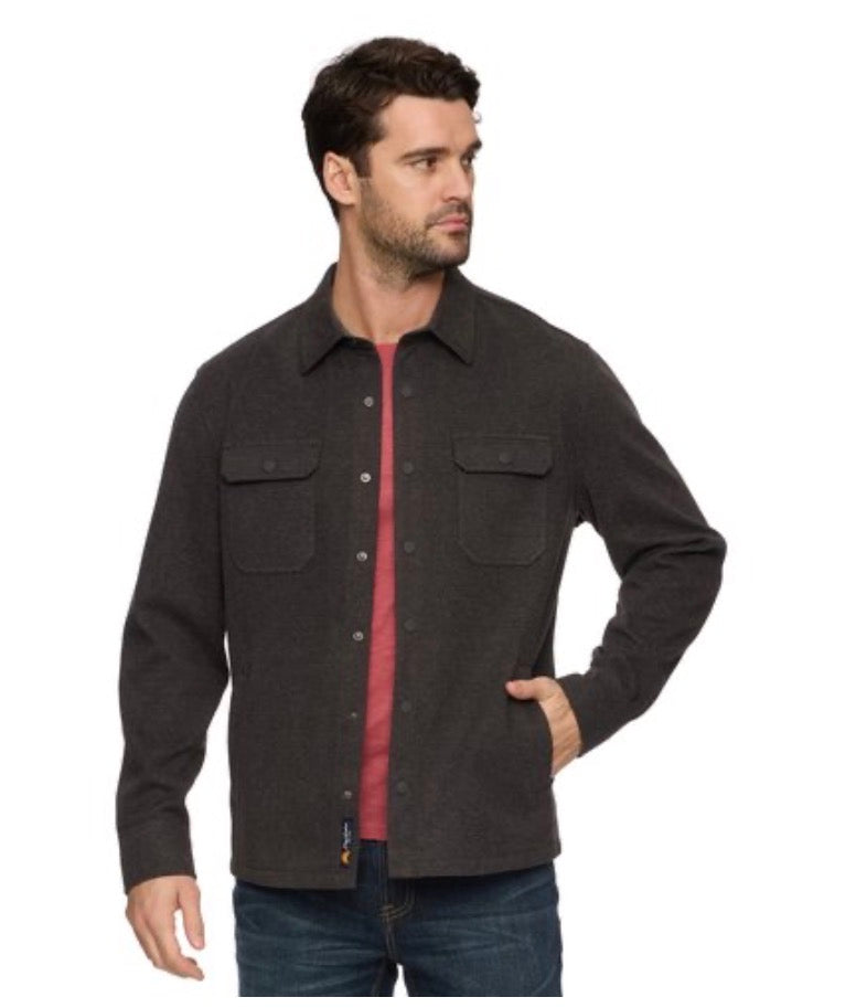 Hamlin Stretch Twill Shirt Jacket | Flag & Anthem