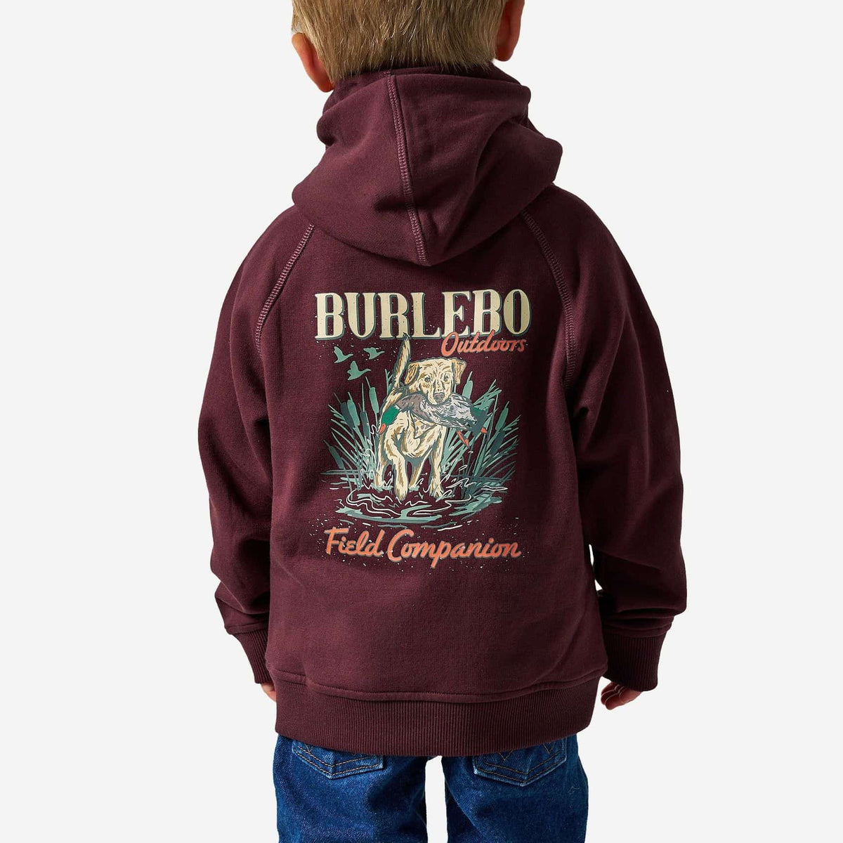 Youth Fleece Hoodie - Field Companion