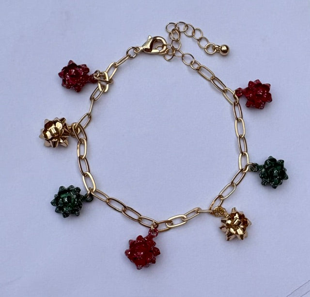 Gold Christmas Bracelets
