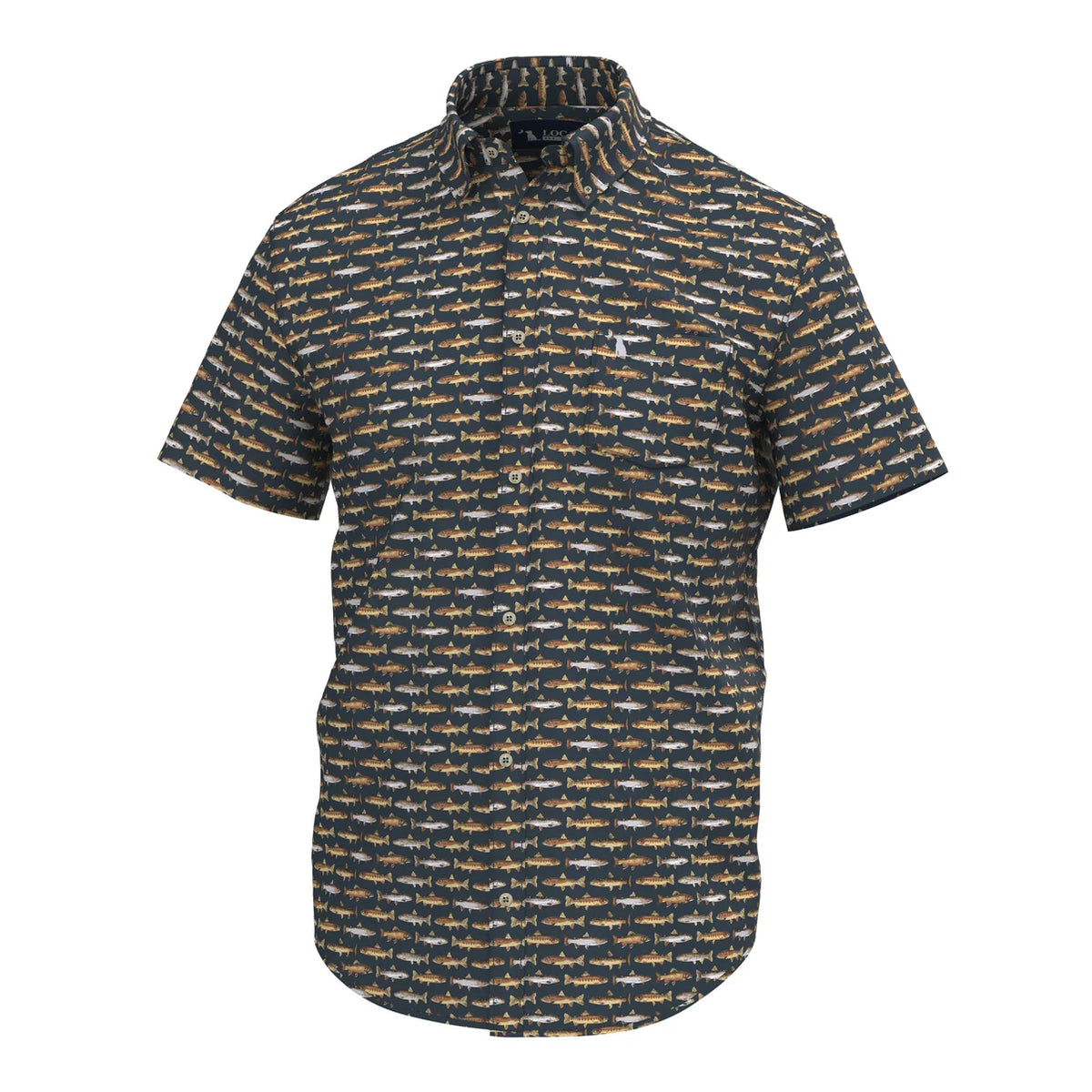 Lowcountry Button Down in Blue Trout