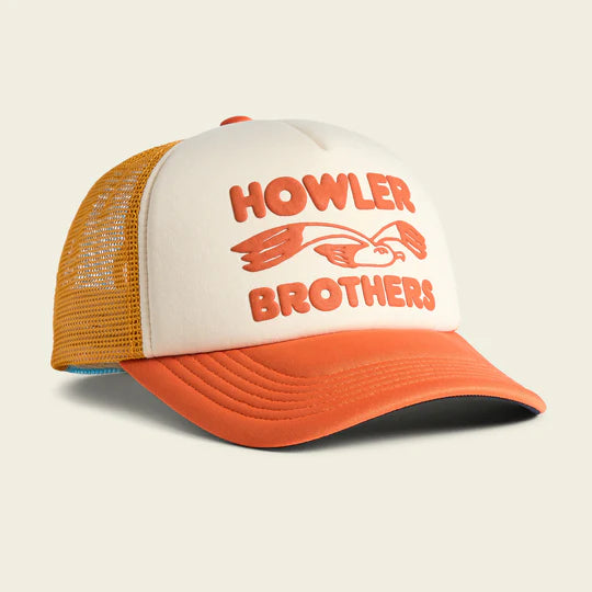 Foam Dome Lone Gull Hat in Bold Orange | Howler