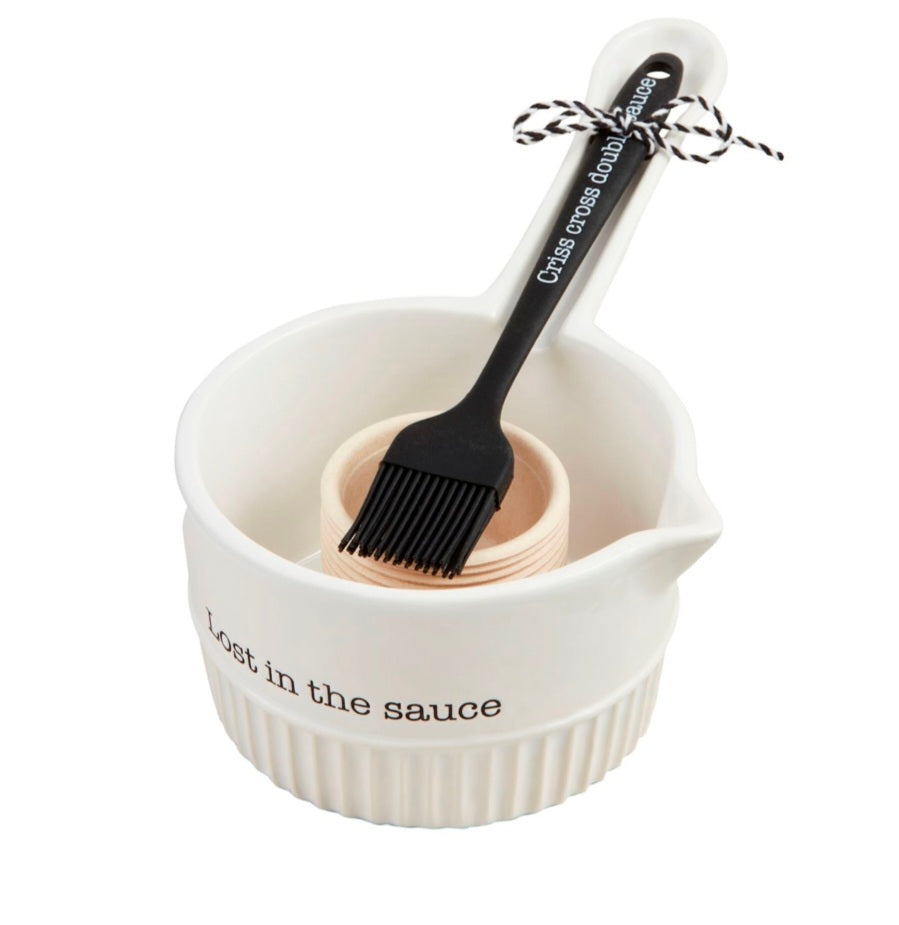 Sauce Pot Brush Set | Mud Pie