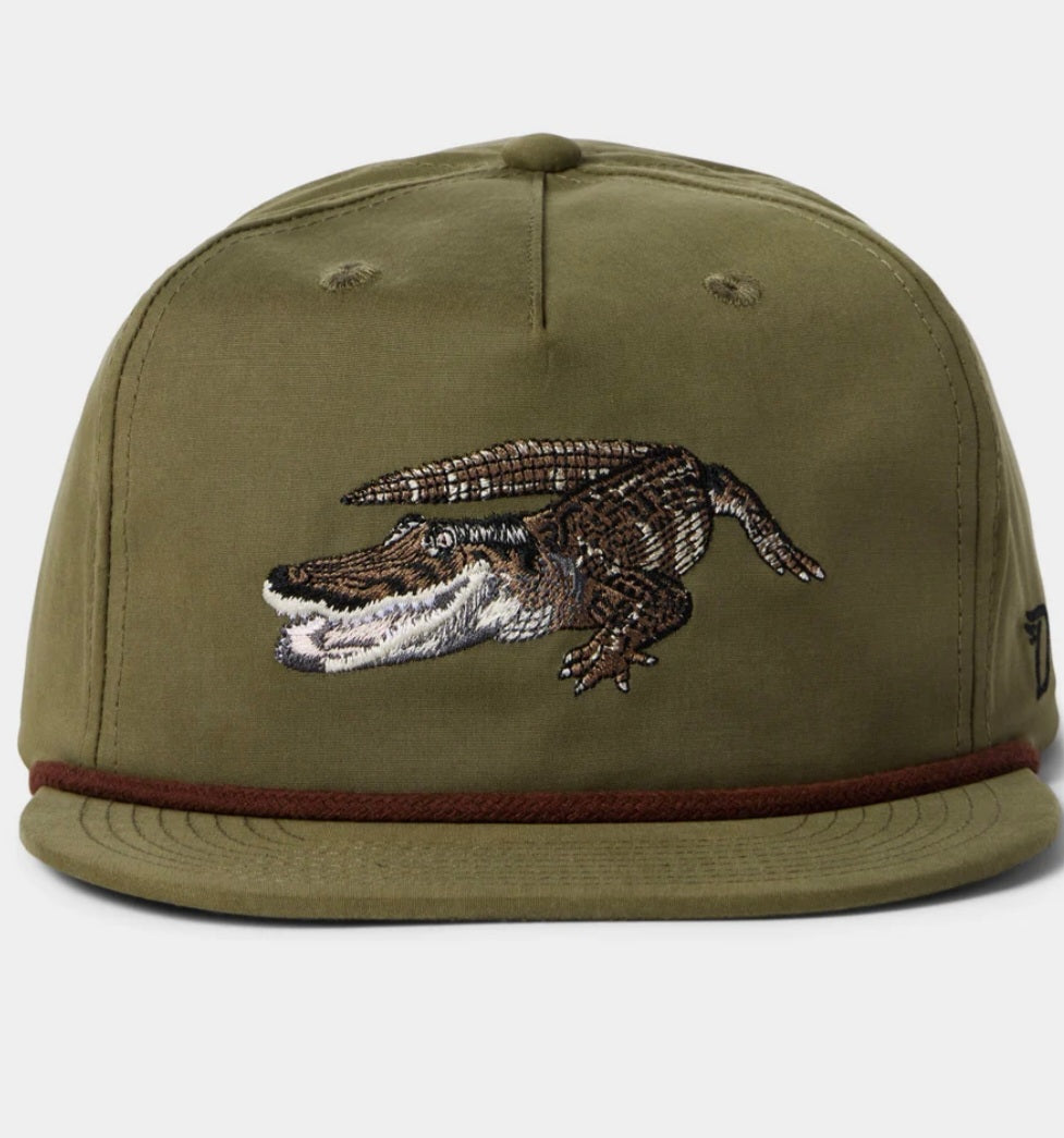 Gator Hat in Military Green | Duck Camp