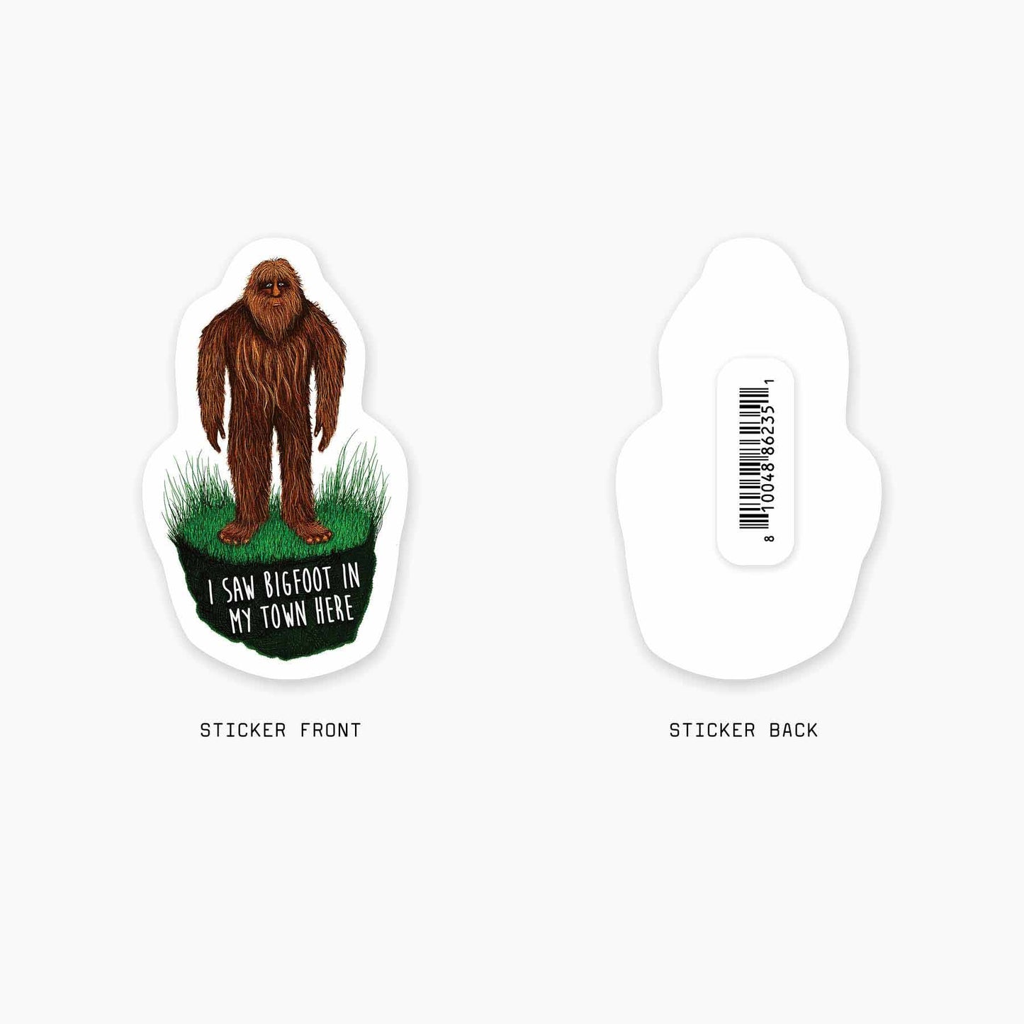 Saw Bigfoot - 3"| Stickers